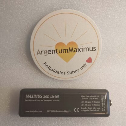 Maximus 20D Kolloid Generator (ohne Polaritätswechsel) – Bild 2