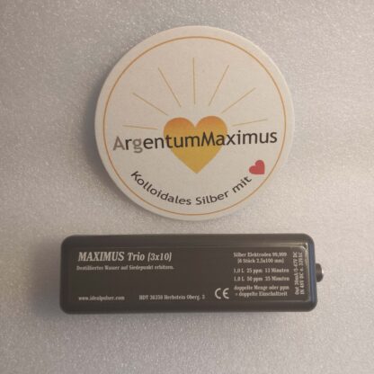 Maximus TRIO (3x10) Kolloid Generator (mit Polaritätswechsel) – Bild 2