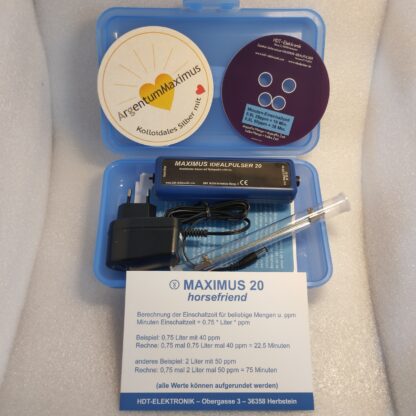 Maximus Idealpulser 20 Kolloid Generator (mit Polaritätswechsel) – Bild 2